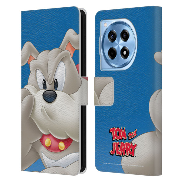 Tom and Jerry Full Face Spike Leather Book Wallet Case Cover For OnePlus 12R