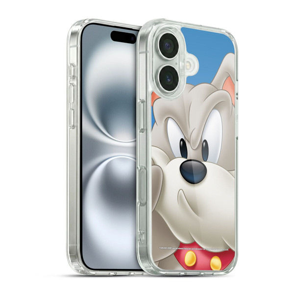 Tom and Jerry Full Face Spike Soft Gel Case for Apple iPhone 16 & MagSafe