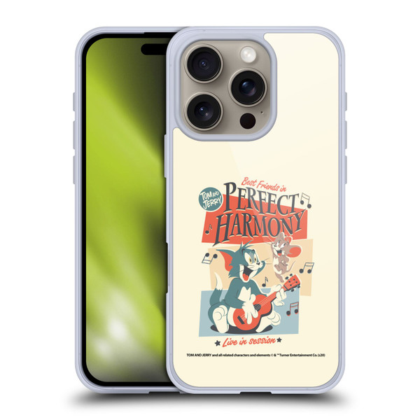 Tom and Jerry Retro Perfect Harmony Soft Gel Case for Apple iPhone 16 Pro