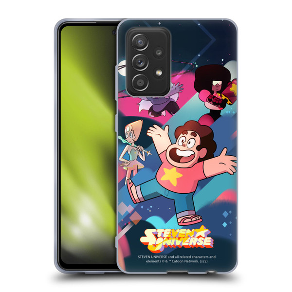 Steven Universe Graphics Characters Soft Gel Case for Samsung Galaxy A52 / A52s / 5G (2021)