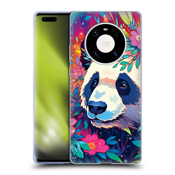 Michael David Ward Animals Panda Soft Gel Case for Huawei Mate 40 Pro 5G
