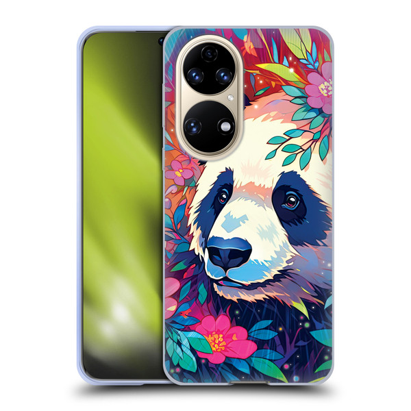 Michael David Ward Animals Panda Soft Gel Case for Huawei P50
