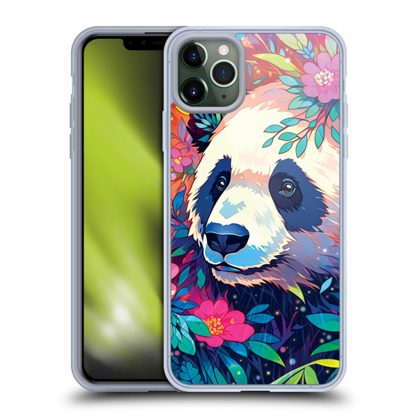Michael David Ward Animals Panda Soft Gel Case for Apple iPhone 11 Pro Max