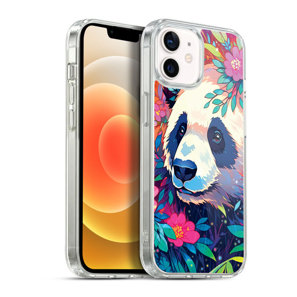 Michael David Ward Animals Panda Soft Gel Case for Apple iPhone 12 / iPhone 12 Pro & MagSafe