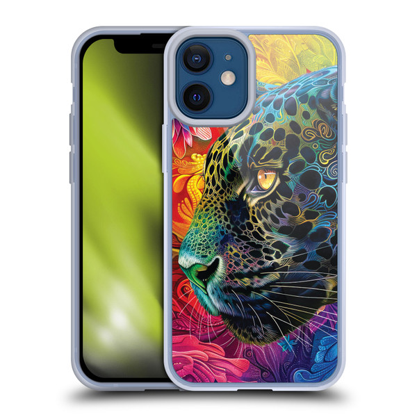 Michael David Ward Animals Wild Tapestry Soft Gel Case for Apple iPhone 12 Mini