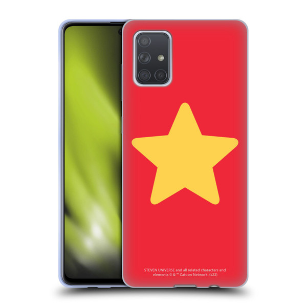 Steven Universe Graphics Logo Soft Gel Case for Samsung Galaxy A71 (2019)