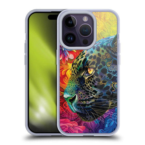 Michael David Ward Animals Wild Tapestry Soft Gel Case for Apple iPhone 14 Pro