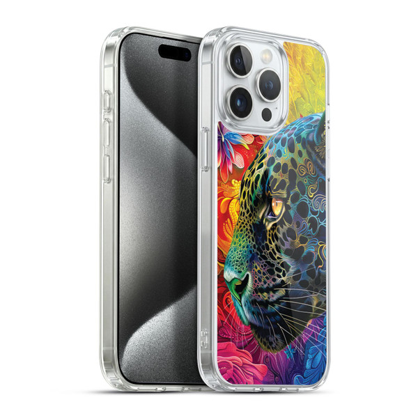 Michael David Ward Animals Wild Tapestry Soft Gel Case for Apple iPhone 15 Pro Max & MagSafe