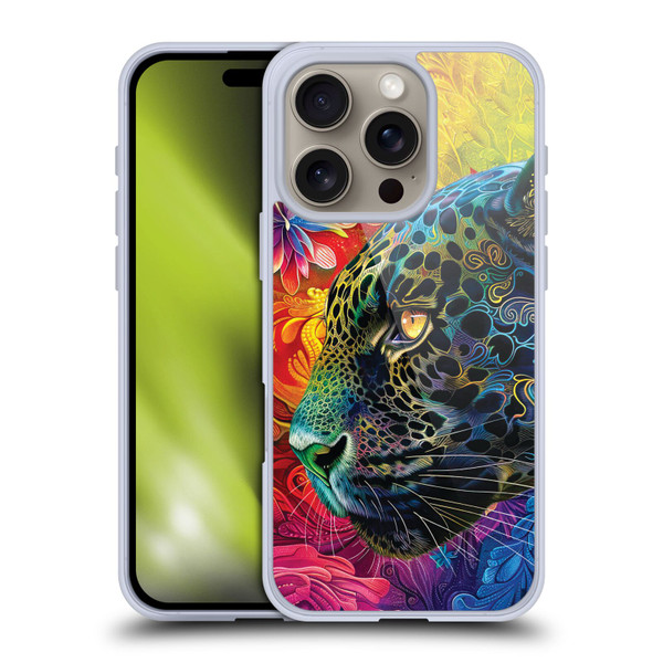 Michael David Ward Animals Wild Tapestry Soft Gel Case for Apple iPhone 16 Pro