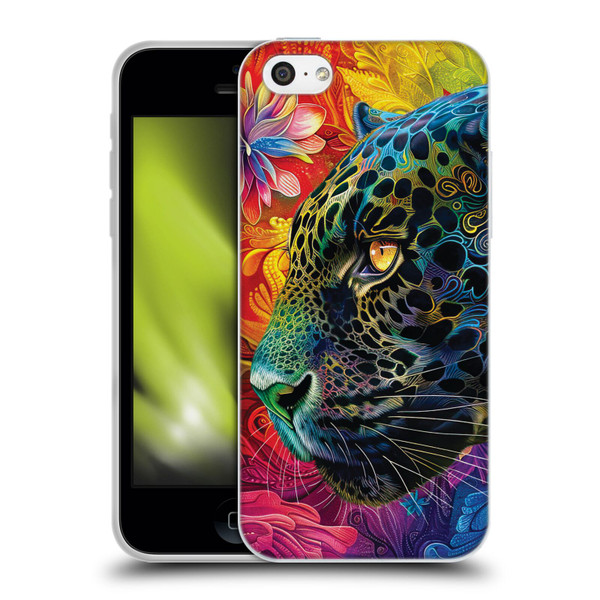 Michael David Ward Animals Wild Tapestry Soft Gel Case for Apple iPhone 5c