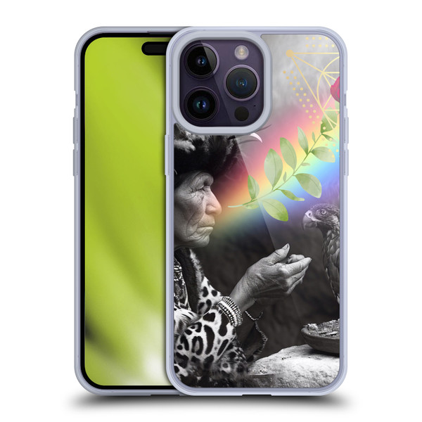 Shambhala Light Visionary Art Celestial Graphics Rosey Visions Soft Gel Case for Apple iPhone 14 Pro Max