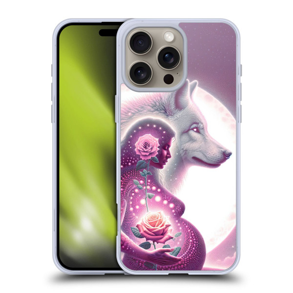 Shambhala Light Visionary Art Celestial Graphics Maternal Love Soft Gel Case for Apple iPhone 16 Pro Max