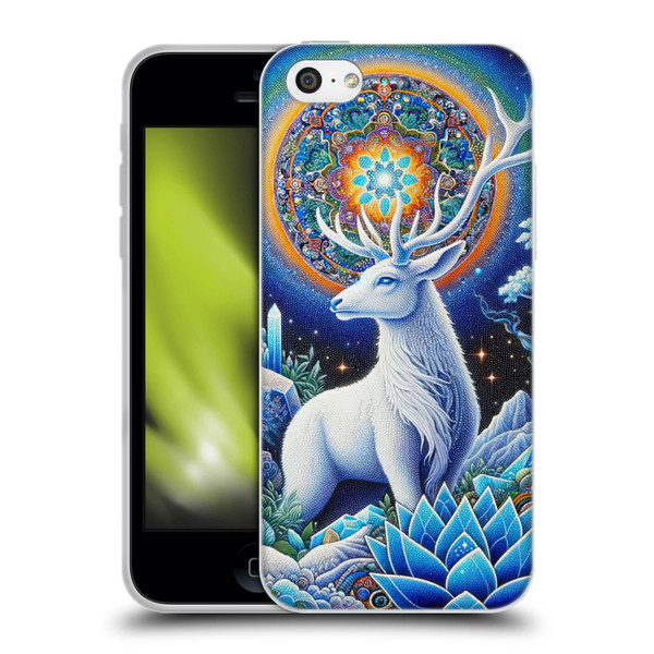 Shambhala Light Visionary Art Celestial Graphics Scared Spirit Soft Gel Case for Apple iPhone 5c
