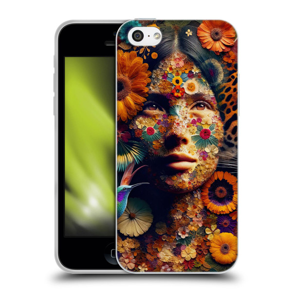 Shambhala Light Visionary Art Celestial Graphics She Is Life Soft Gel Case for Apple iPhone 5c