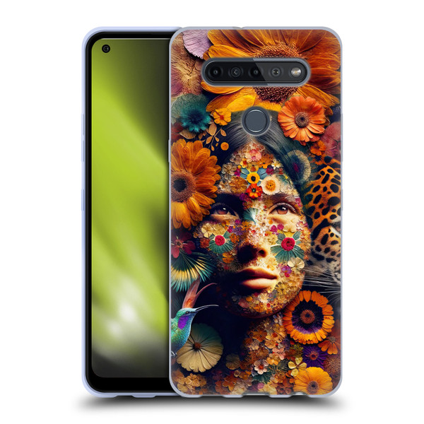 Shambhala Light Visionary Art Celestial Graphics She Is Life Soft Gel Case for LG K51S