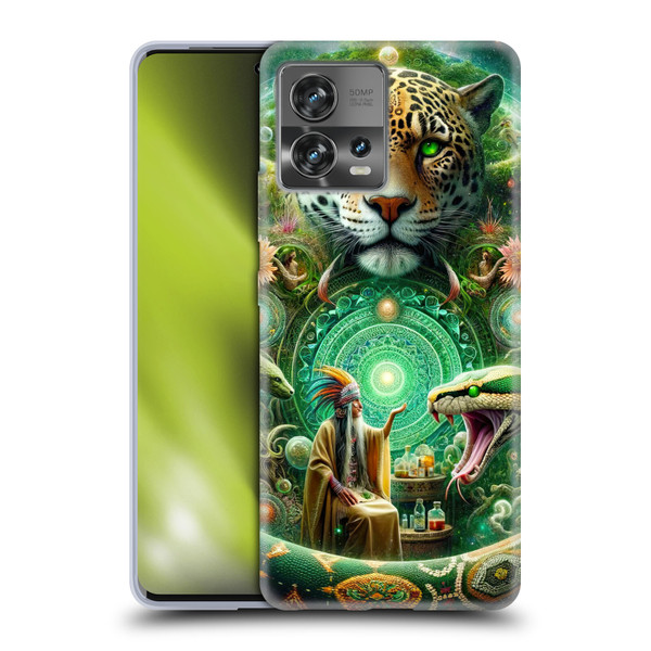 Shambhala Light Visionary Art Celestial Graphics Jungle Life Soft Gel Case for Motorola Moto Edge 30 Fusion