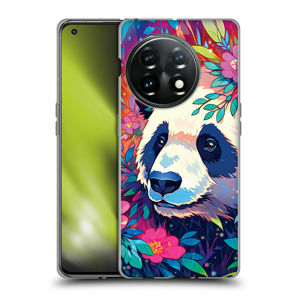 Michael David Ward Animals Panda Soft Gel Case for OnePlus 11 5G
