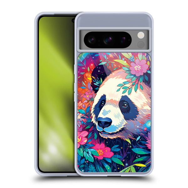 Michael David Ward Animals Panda Soft Gel Case for Google Pixel 8 Pro
