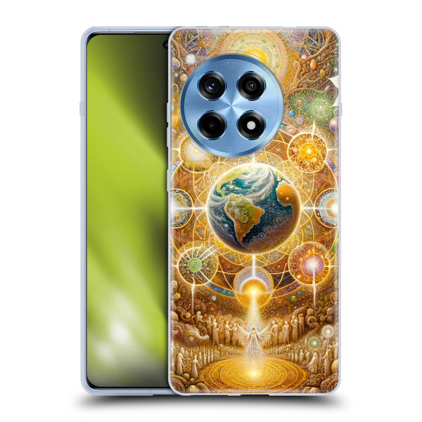 Shambhala Light Visionary Art Celestial Graphics The 9 Realms Soft Gel Case for OnePlus 12R