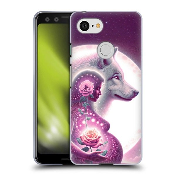 Shambhala Light Visionary Art Celestial Graphics Maternal Love Soft Gel Case for Google Pixel 3