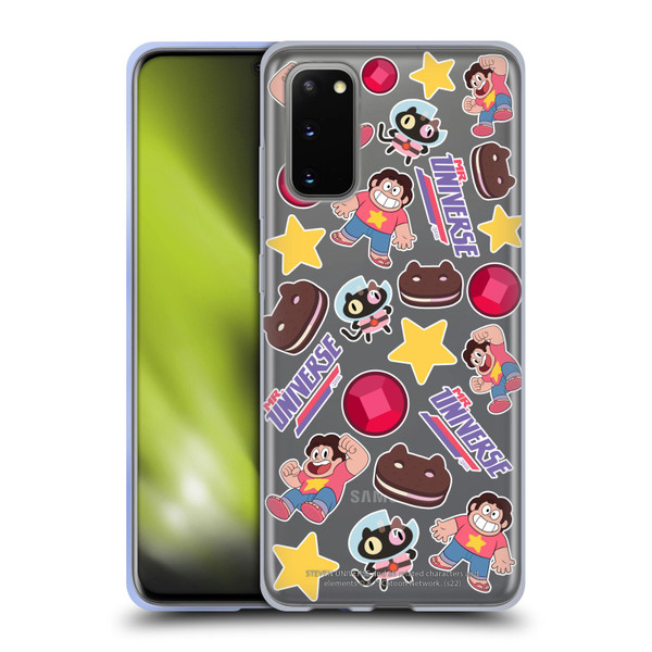 Steven Universe Graphics Icons Soft Gel Case for Samsung Galaxy S20 / S20 5G