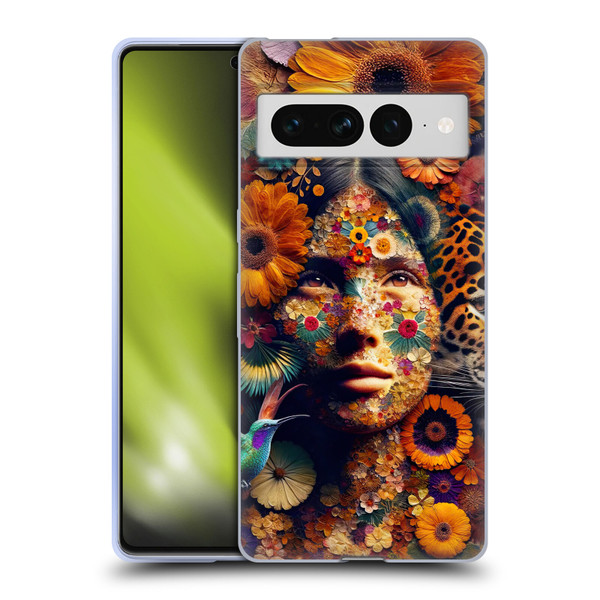 Shambhala Light Visionary Art Celestial Graphics She Is Life Soft Gel Case for Google Pixel 7 Pro