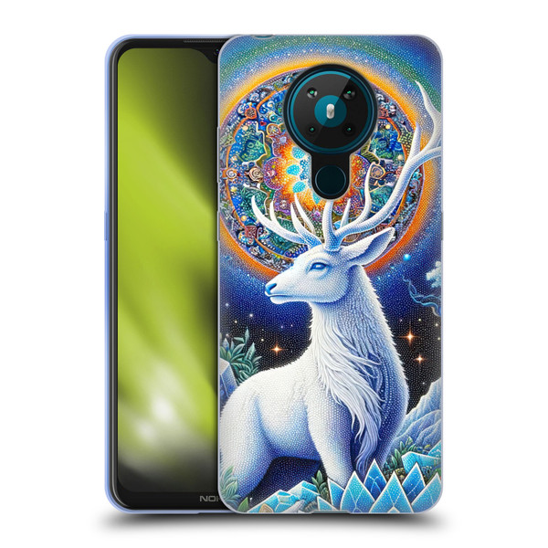 Shambhala Light Visionary Art Celestial Graphics Scared Spirit Soft Gel Case for Nokia 5.3