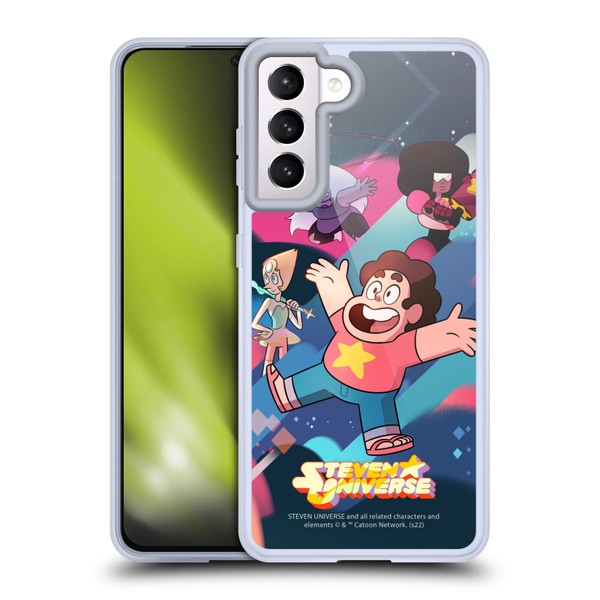 Steven Universe Graphics Characters Soft Gel Case for Samsung Galaxy S21 5G
