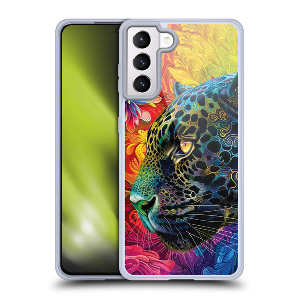 Michael David Ward Animals Wild Tapestry Soft Gel Case for Samsung Galaxy S21+ 5G