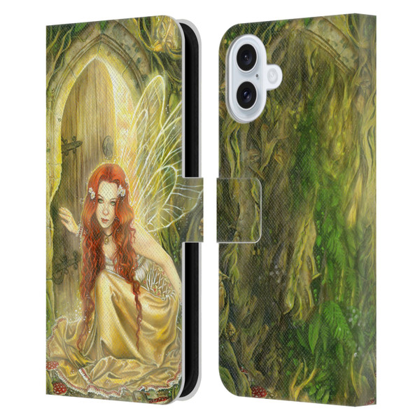 Selina Fenech Fairies Threshold Leather Book Wallet Case Cover For Apple iPhone 16 Plus