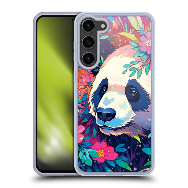 Michael David Ward Animals Panda Soft Gel Case for Samsung Galaxy S23+ 5G