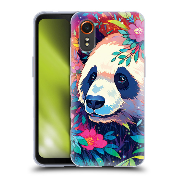 Michael David Ward Animals Panda Soft Gel Case for Samsung Galaxy Xcover7 5G