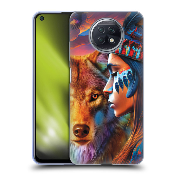 Michael David Ward Animals Wolf Soft Gel Case for Xiaomi Redmi Note 9T 5G