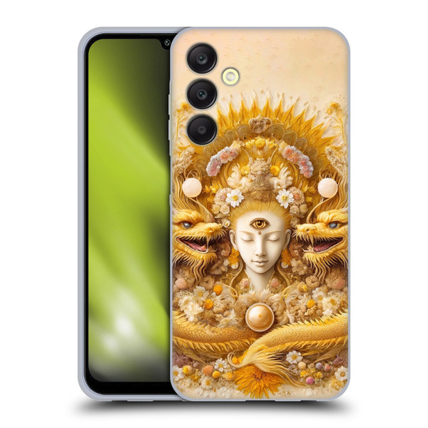 Shambhala Light Visionary Art Celestial Graphics Lucky Dragons Soft Gel Case for Samsung Galaxy A25 5G