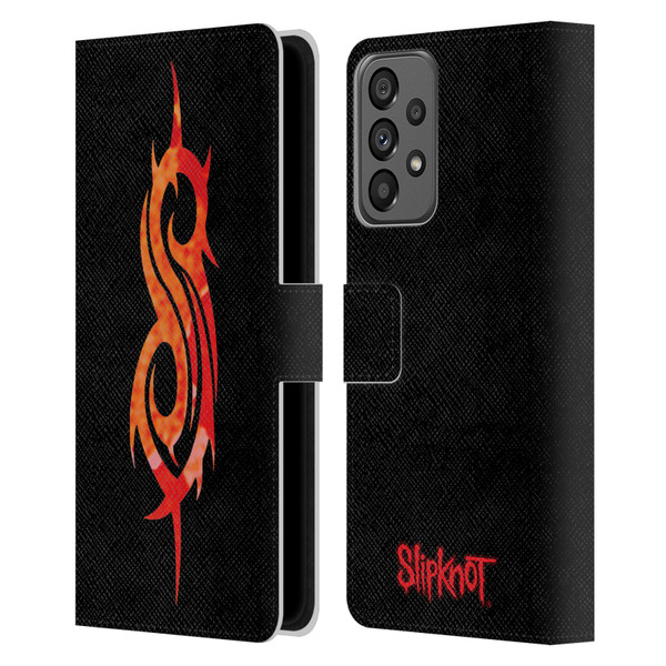 Slipknot Key Art Tribal Leather Book Wallet Case Cover For Samsung Galaxy A73 5G (2022)