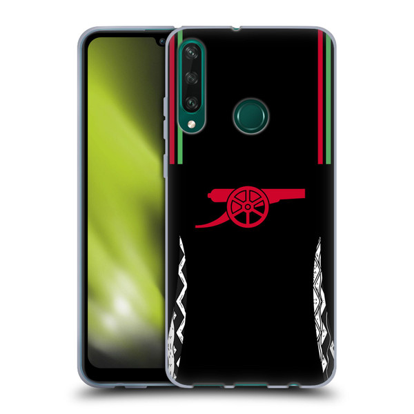 Arsenal FC 2024/25 Kit Away Soft Gel Case for Huawei Y6p