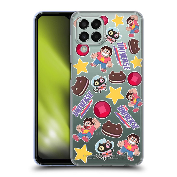 Steven Universe Graphics Icons Soft Gel Case for Samsung Galaxy M33 (2022)