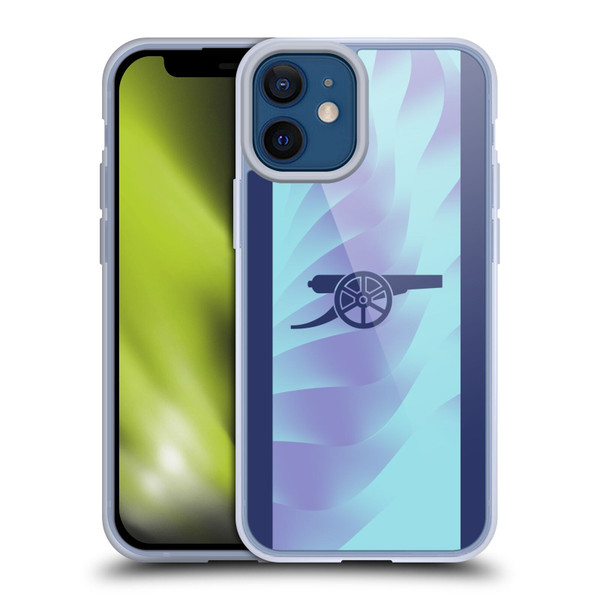 Arsenal FC 2024/25 Kit Third Soft Gel Case for Apple iPhone 12 Mini