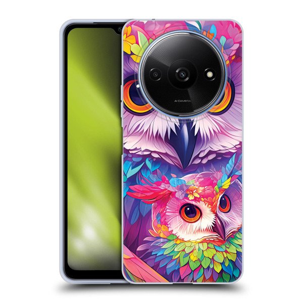 Michael David Ward Animals Owl Love You Forever Soft Gel Case for Xiaomi Redmi A3