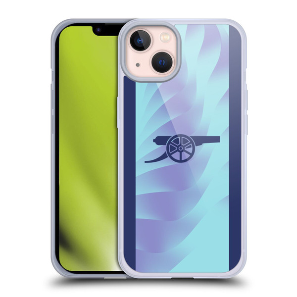 Arsenal FC 2024/25 Kit Third Soft Gel Case for Apple iPhone 13
