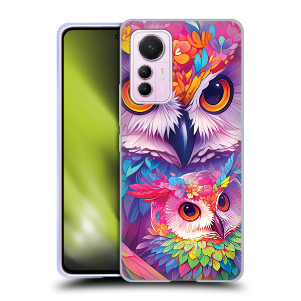 Michael David Ward Animals Owl Love You Forever Soft Gel Case for Xiaomi 12 Lite