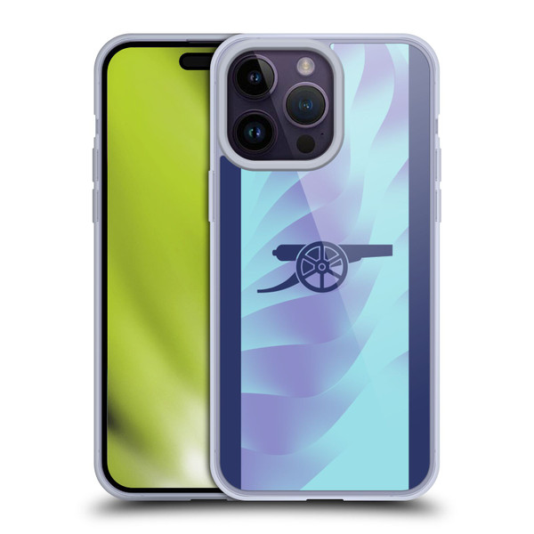 Arsenal FC 2024/25 Kit Third Soft Gel Case for Apple iPhone 14 Pro Max