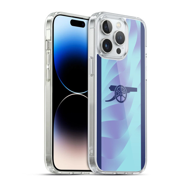 Arsenal FC 2024/25 Kit Third Soft Gel Case for Apple iPhone 14 Pro Max & MagSafe