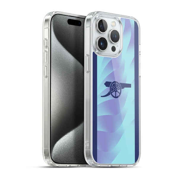 Arsenal FC 2024/25 Kit Third Soft Gel Case for Apple iPhone 15 Pro Max & MagSafe