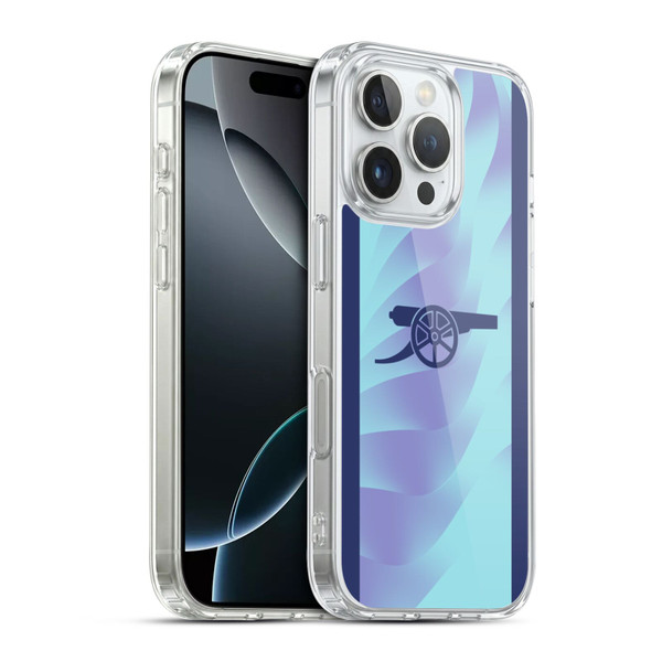 Arsenal FC 2024/25 Kit Third Soft Gel Case for Apple iPhone 16 Pro & MagSafe