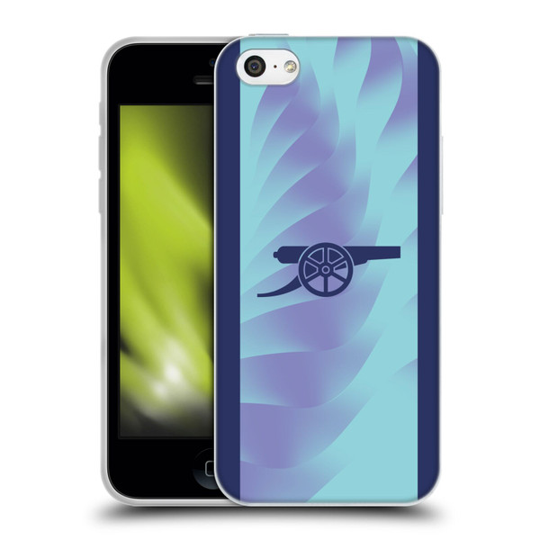 Arsenal FC 2024/25 Kit Third Soft Gel Case for Apple iPhone 5c