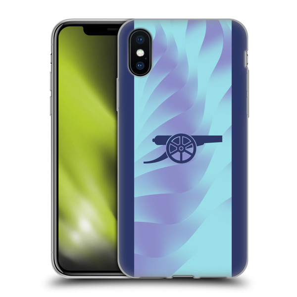 Arsenal FC 2024/25 Kit Third Soft Gel Case for Apple iPhone X / iPhone XS