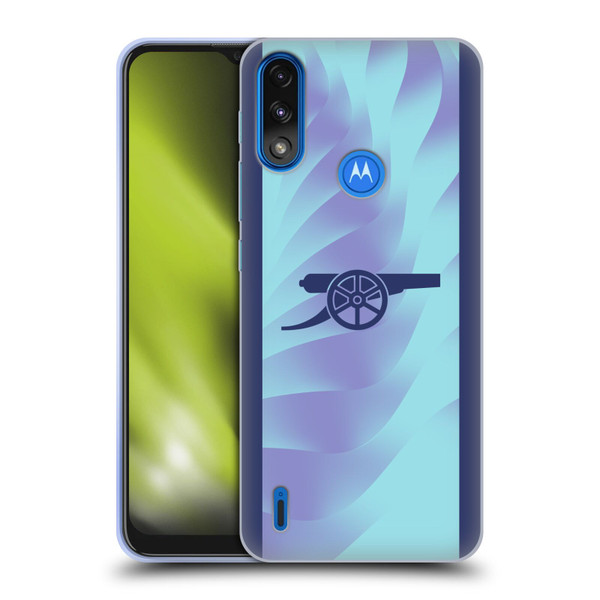 Arsenal FC 2024/25 Kit Third Soft Gel Case for Motorola Moto E7 Power / Moto E7i Power