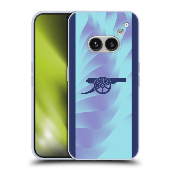 Arsenal FC 2024/25 Kit Third Soft Gel Case for Nothing Phone (2a)