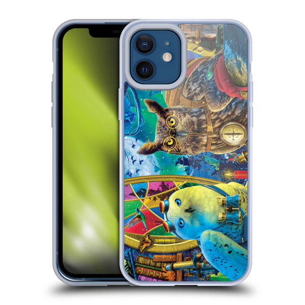 Michael David Ward Fantasy & Whimsical Explorers Soft Gel Case for Apple iPhone 12 / iPhone 12 Pro